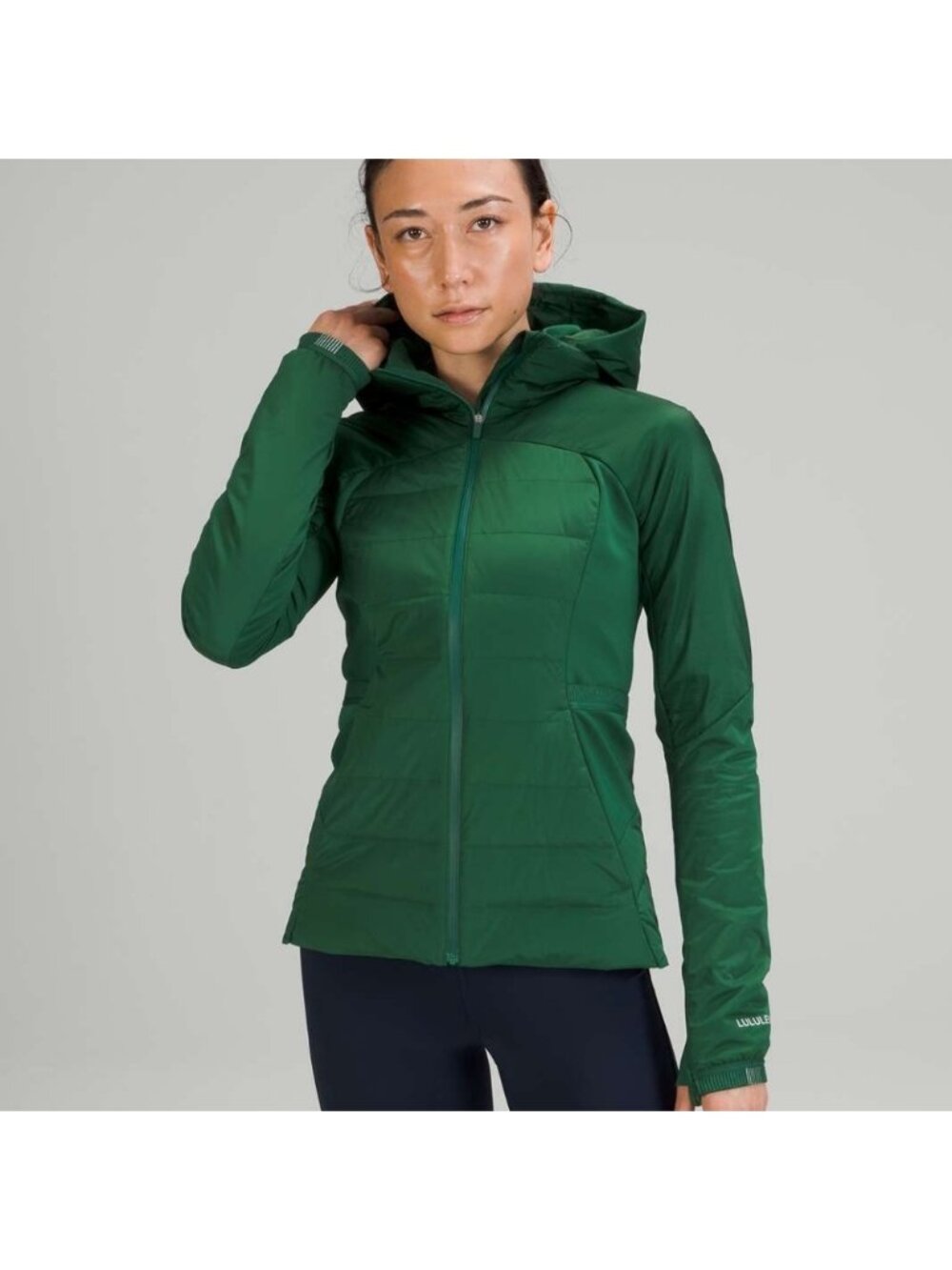 Lululemon Down for It All Jacket Everglade Green
